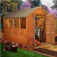 Lincoln Tongue and Groove Apex 6' x 4' Wooden Shed