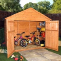 Garden Storage BillyOh Bike Store Wooden Storage