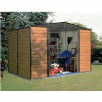 Metal Shed Billyoh Carlton Shiplap Steel Shed 10' x 8'