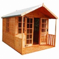 Summerhouse BillyOh Elegance Georgian 8'6 x 8' Inc Verandah