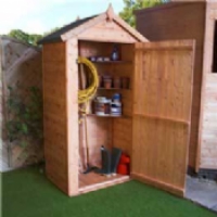 Garden Storage BillyOh Shed Store 3'3 x 2'2 Wooden Storage