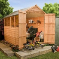 Super Saver Billyoh Overlap Wooden Shed 7' x 6'