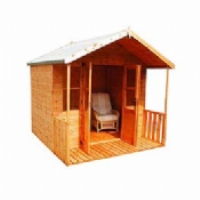 Summerhouse BillyOh Pine Retreat 8'6 x 8' Inc Verandah